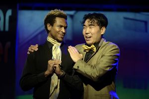 John C. Sweet and Sang Kim  Photo by Francisco Hermosillo III  Photo