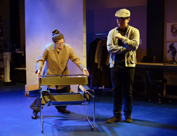 Chloe Madriaga and Sang Kim  Photo by Francisco Hermosillo III  Photo