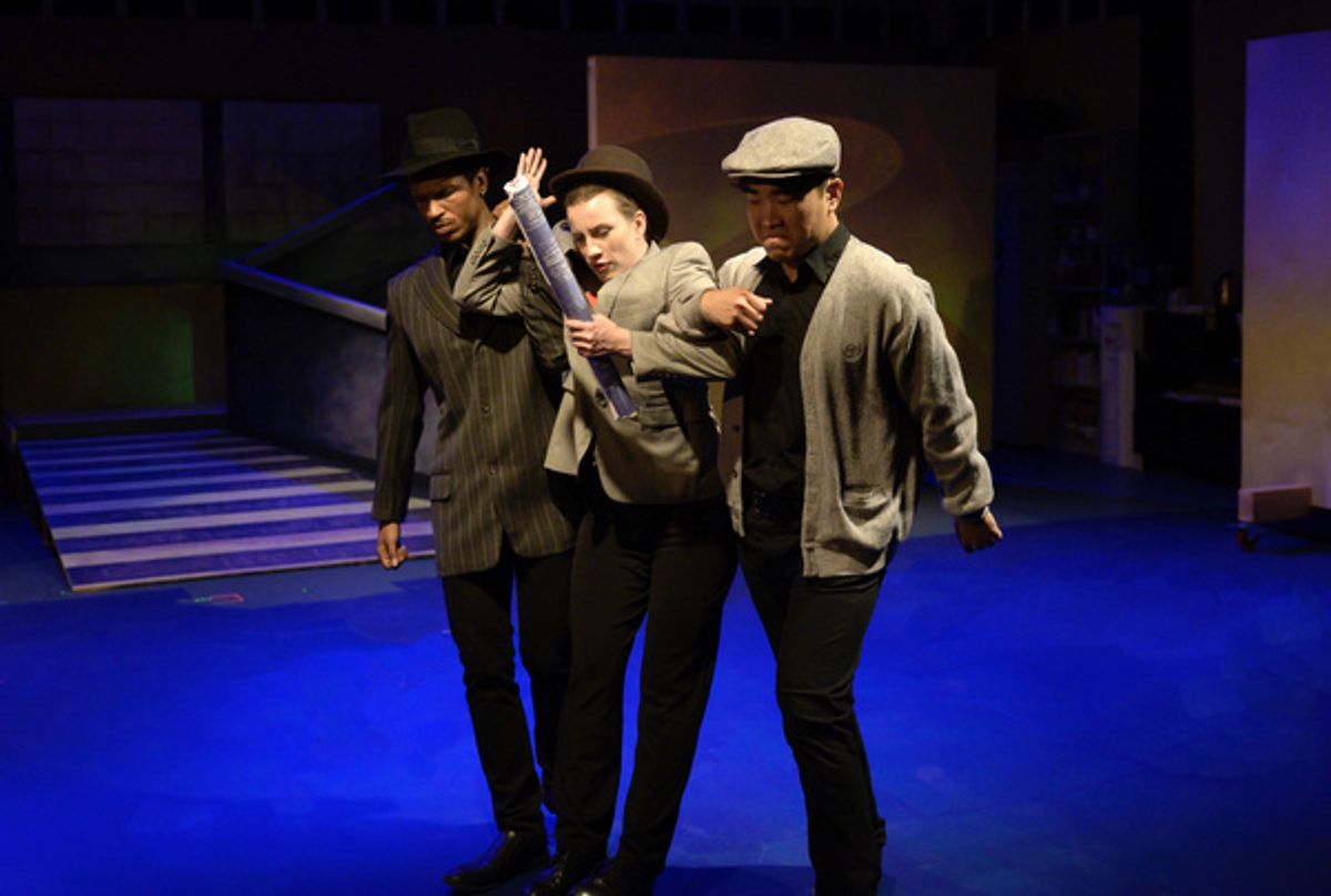 John C. Sweet, Katerina Joy Lopez and Sang Kim  Photo by Francisco Hermosillo III  at 