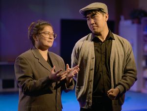 Chloe Madriaga and Sang Kim  Photo by Francisco Hermosillo III  Photo