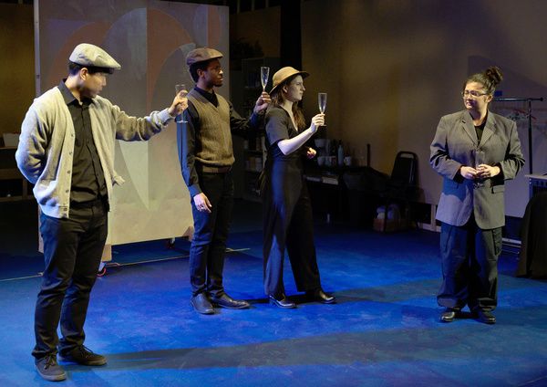 Sang Kim, John C. Sweet, Katarina Joy Lopez and Chloe Madriaga  Photo by Francisco He Photo