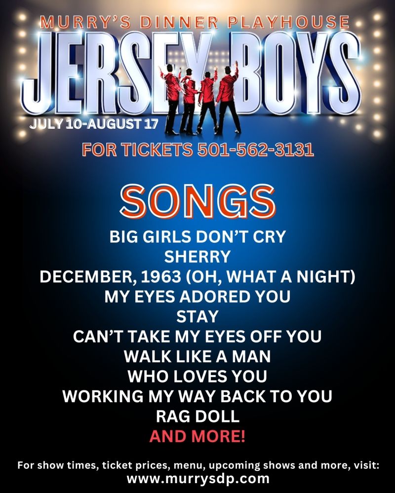 Review: JERSEY BOYS at Murry's Dinner Playhouse Review: JERSEY BOYS at Murry's Dinner Playhouse Image