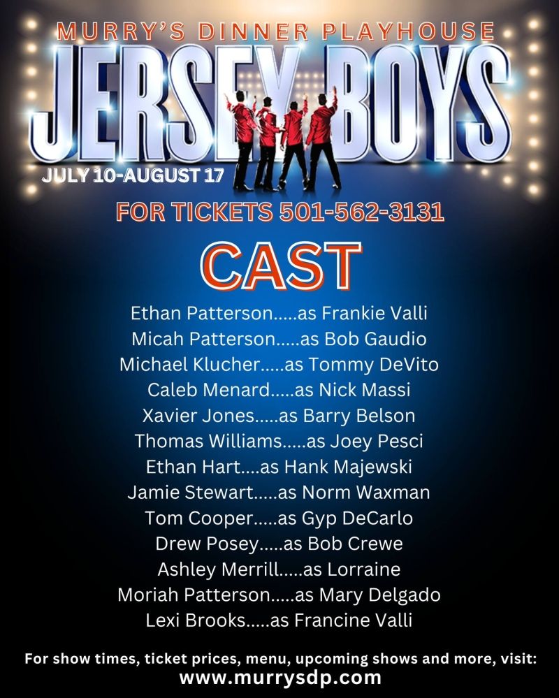 Review: JERSEY BOYS at Murry's Dinner Playhouse Review: JERSEY BOYS at Murry's Dinner Playhouse Image