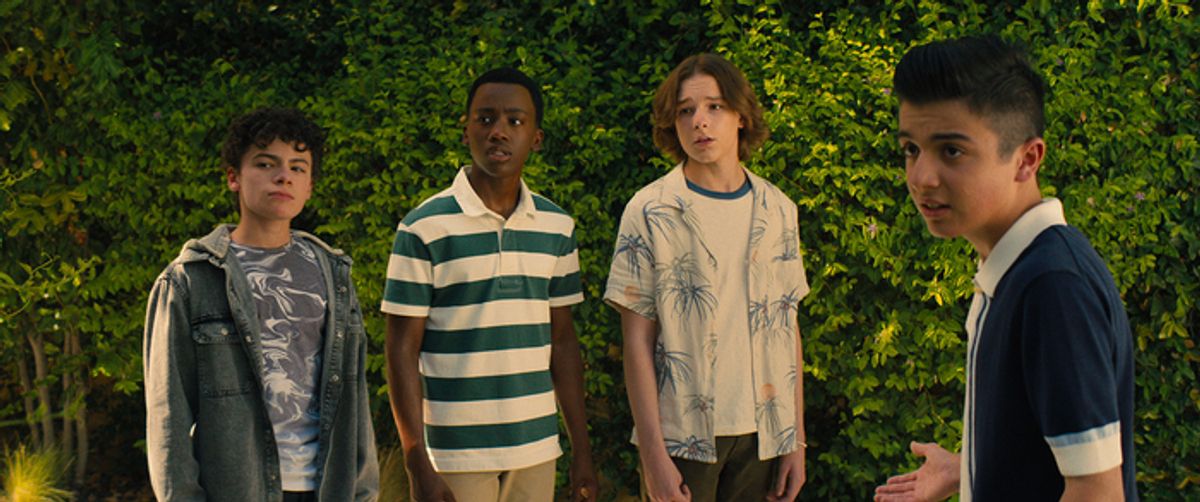 Raphael Alejandro, Ramon Reed, Mason Thames and Bardia Seiri at 