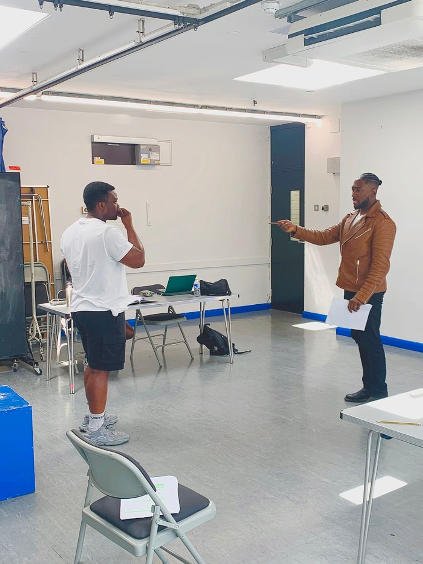 Photos: In Rehearsal for DRUM At the Edinburgh Fringe Photos: In Rehearsal for DRUM At the Edinburgh Fringe Image