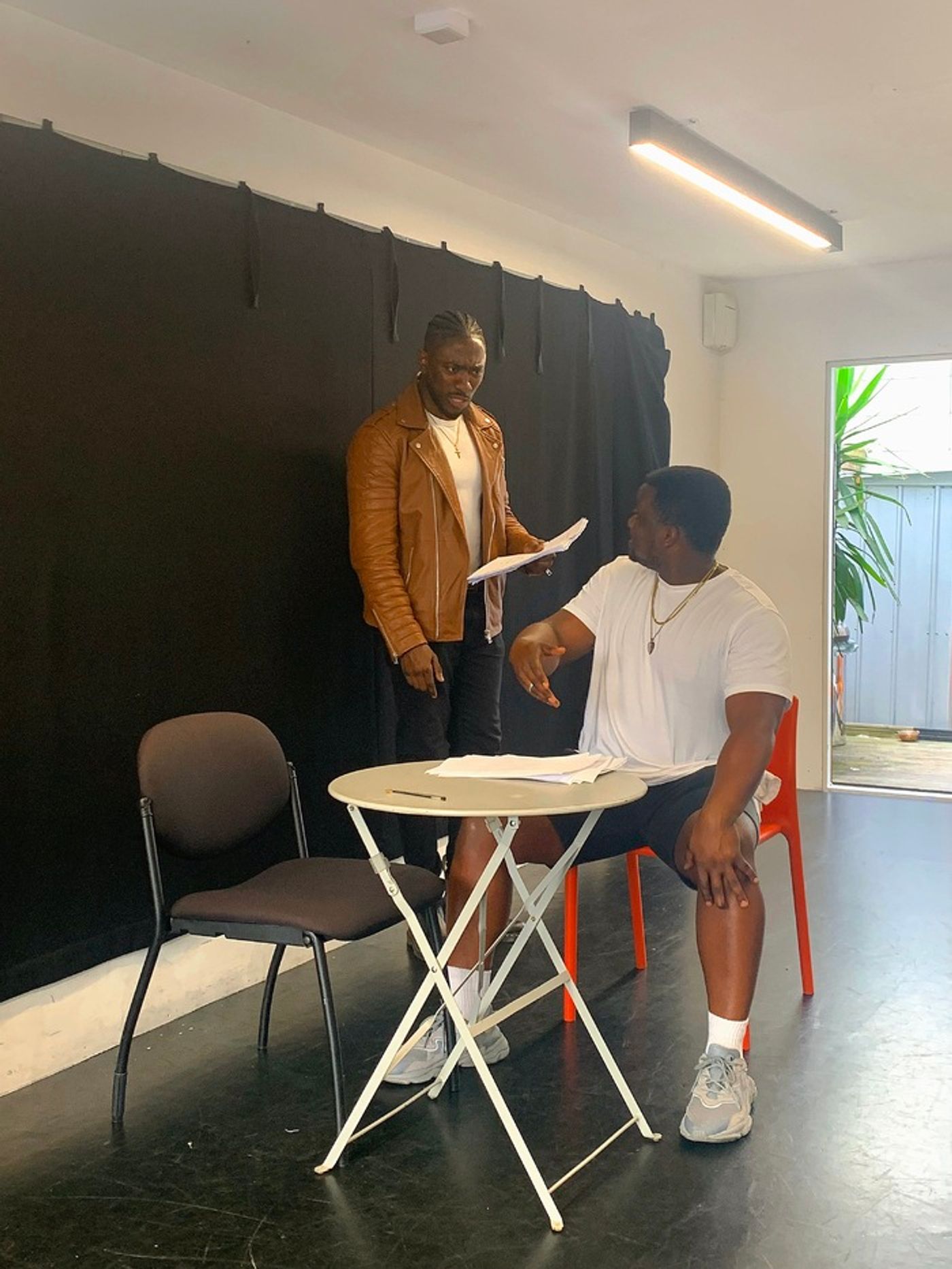 Photos: In Rehearsal for DRUM At the Edinburgh Fringe Photos: In Rehearsal for DRUM At the Edinburgh Fringe Image