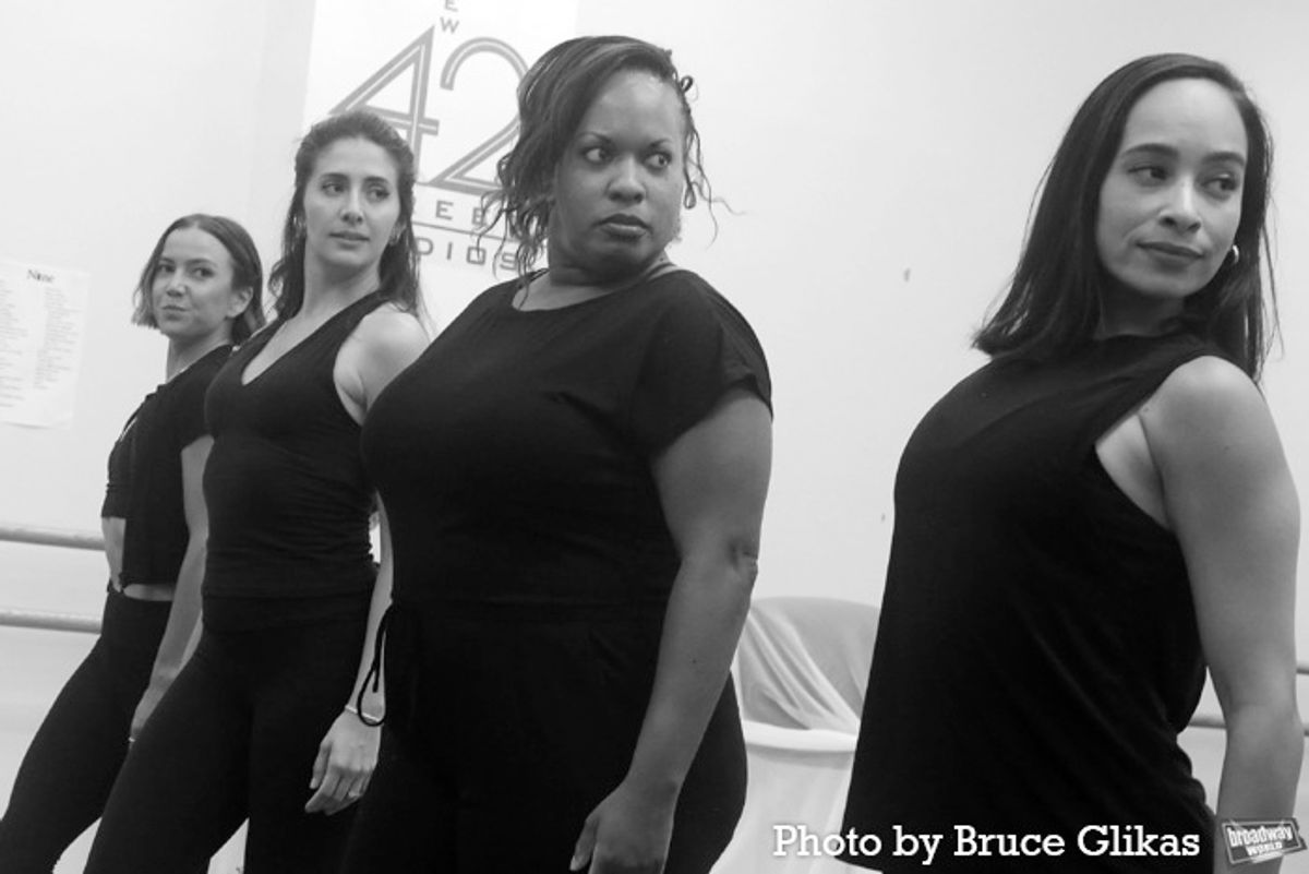 Morgan Marcell, Marina Pires, Allison Blackwell and Yani Marin at 