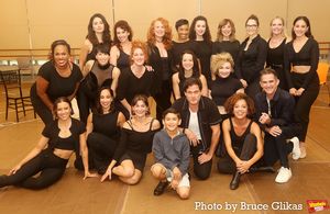 (Back Row L to R): Marina Pires, Lesli Margherita, Carolee Carmello, Kamille Upshaw,  Photo