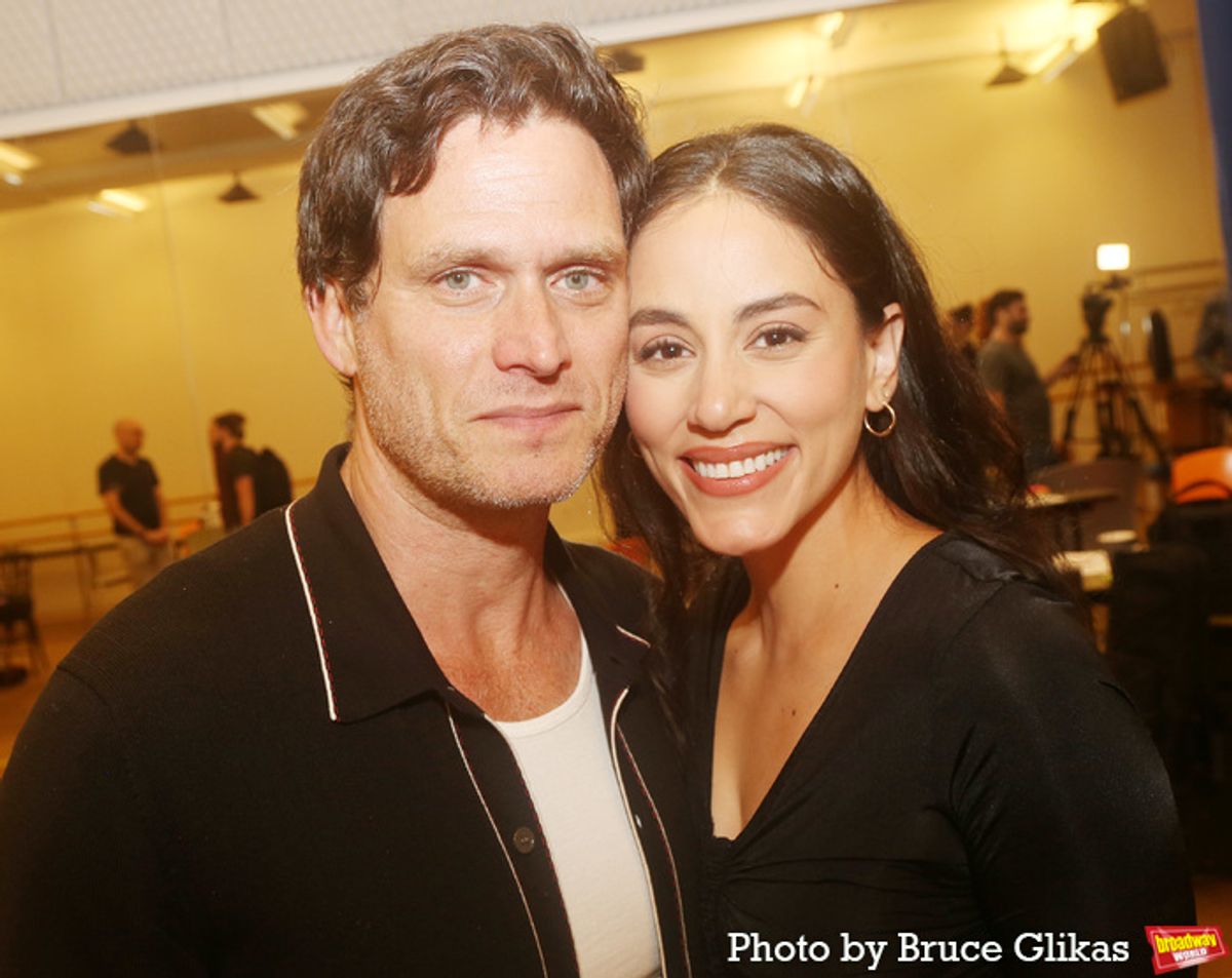 Steven Pasquale and Michelle Veintimilla at 