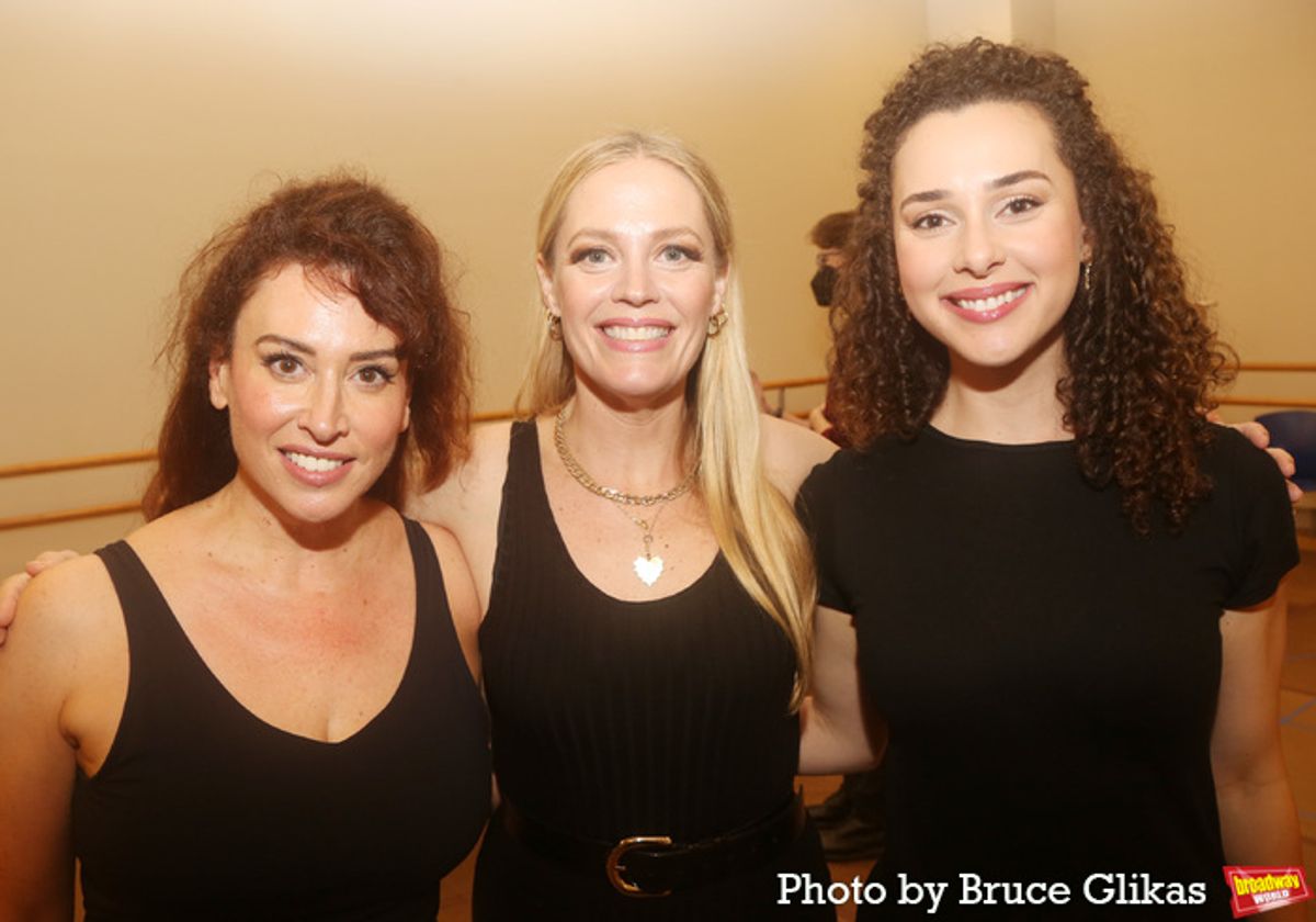 Lesli Margherita, Elizabeth Stanley and Shereen Ahmed at 