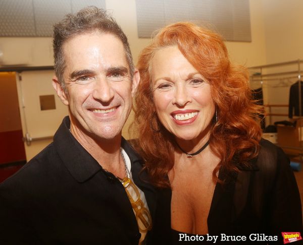 Director/ Choreographer Andy Blankenbuehler and Carolee Carmello Photo