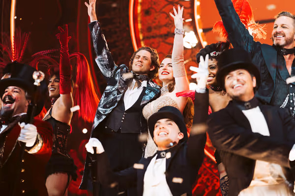 Aaron Tveit and Joanna 'JoJo' Levesque Photo