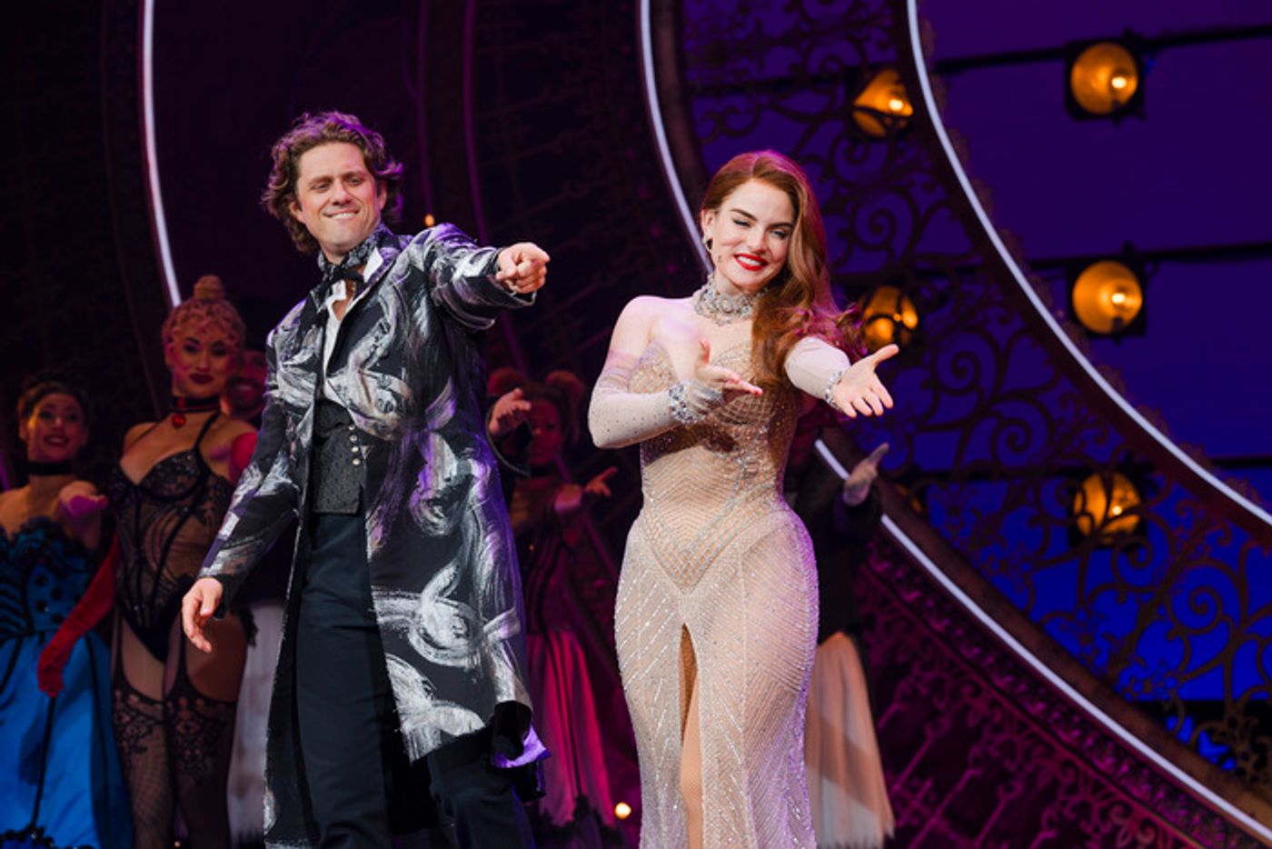 Photos: Aaron Tveit and Joanna 'JoJo' Levesque Return to MOULIN ROUGE! THE MUSICAL  Image