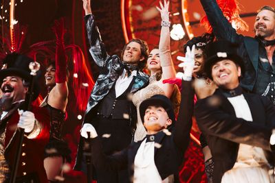 Aaron Tveit and Joanna 'JoJo' Levesque Photo