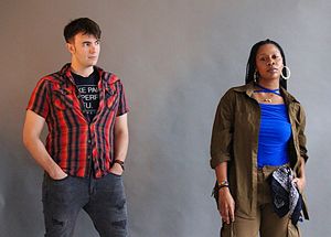 Justy Kosek and Cherrye J. Davis Photo