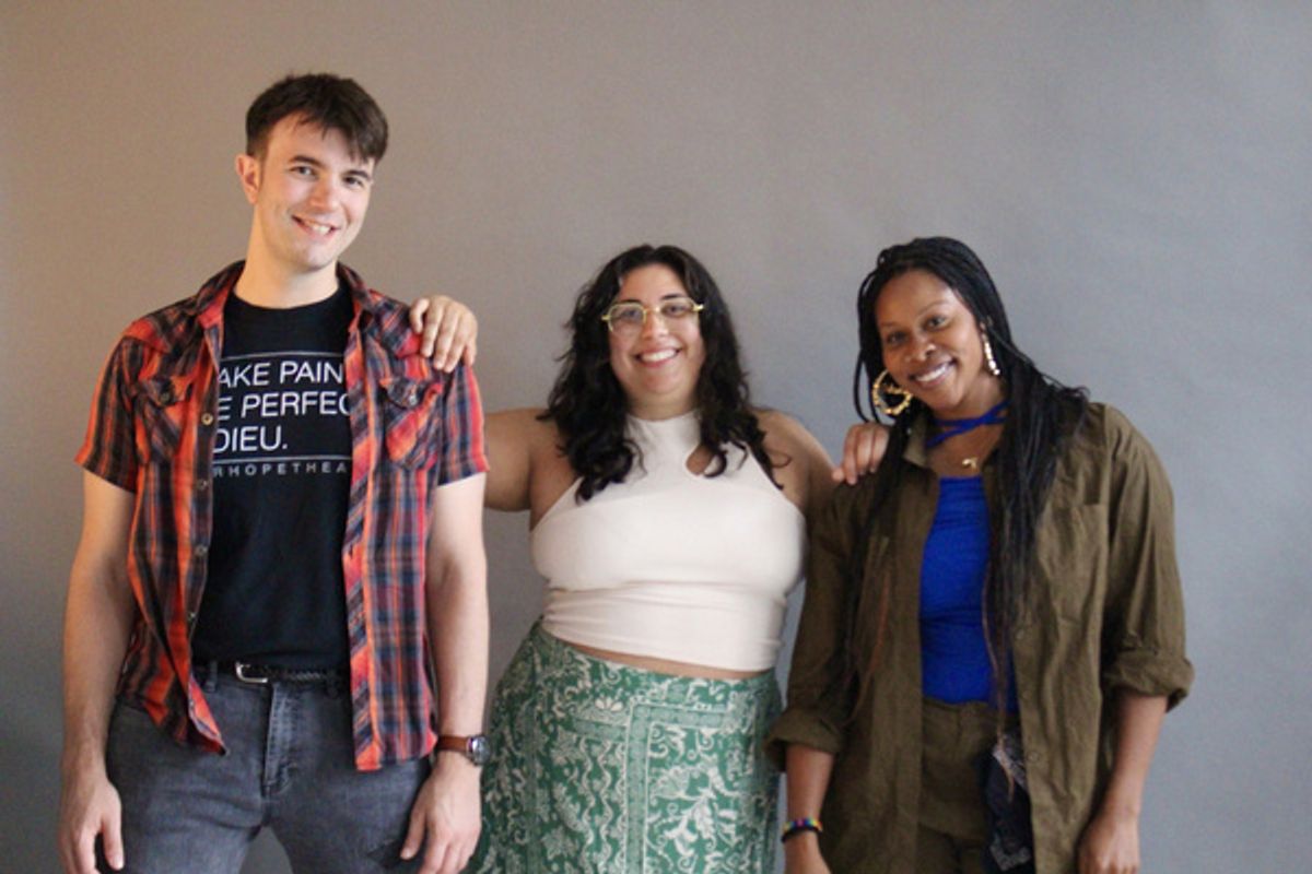 Justy Kosek, Paula Ali, and Cherrye J. Davis at 