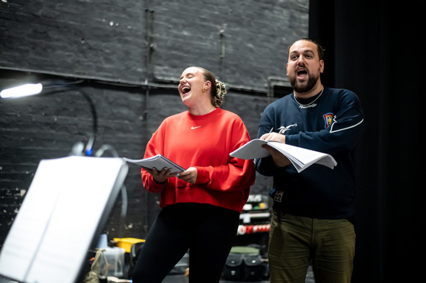 Photos: In Rehearsal for I LOVE YOU, YOU'RE PERFECT, NOW CHANGE at Edinburgh Fringe  Image