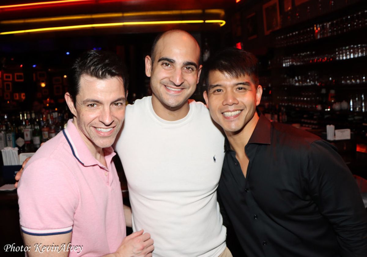 John Ambrosino, Nathan Lucretio, Telly Leung at 