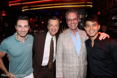 Scott Nevins, Jim Caruso, Mark Sendroff Telly Leung Photo