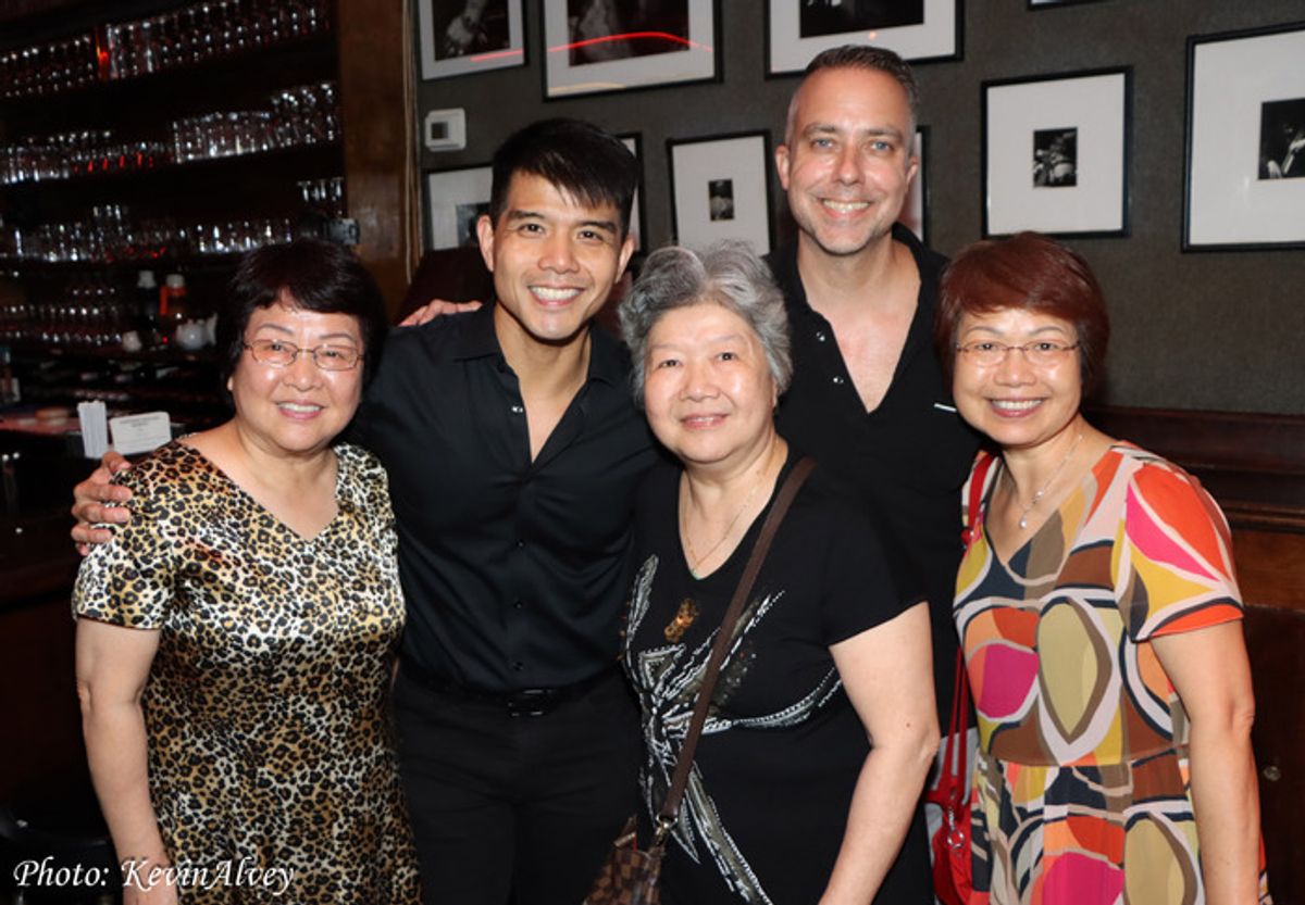 Telly Leung, James Babcock, Family at 