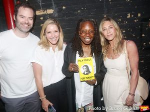Bill Hader, Sara Haines, Whoopi Goldberg and Jennifer Aniston @ BroadwayWorld Bill Hader, Sara Haines, Whoopi Goldberg and Jennifer Aniston Photo