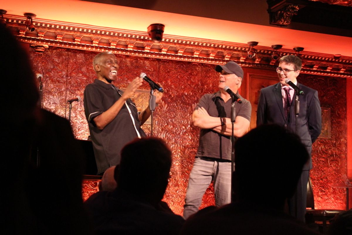 Mel Johnson Jr., Scott Ellis, and Charles Kirsch at 