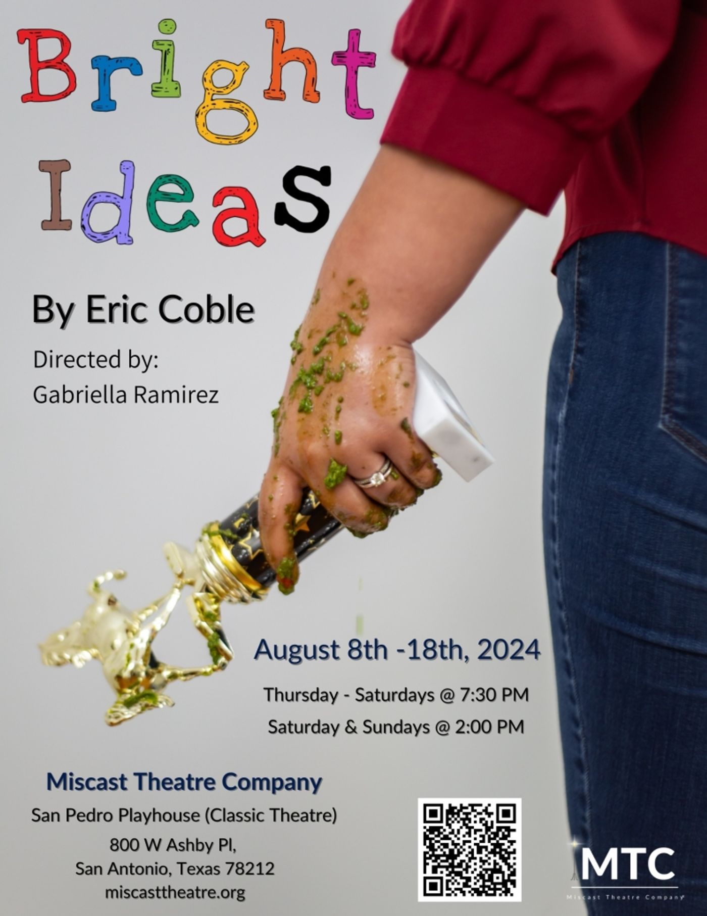 Interview: Ivan Ortega And Gabriella Ramirez of BRIGHT IDEAS at Miscast Theatre Company  Image
