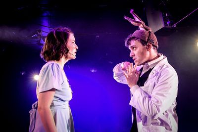 Pictured: (left to right) Caitlyn Cerza and Joe Giovannetti. Photo by Evan Hanover. Photo