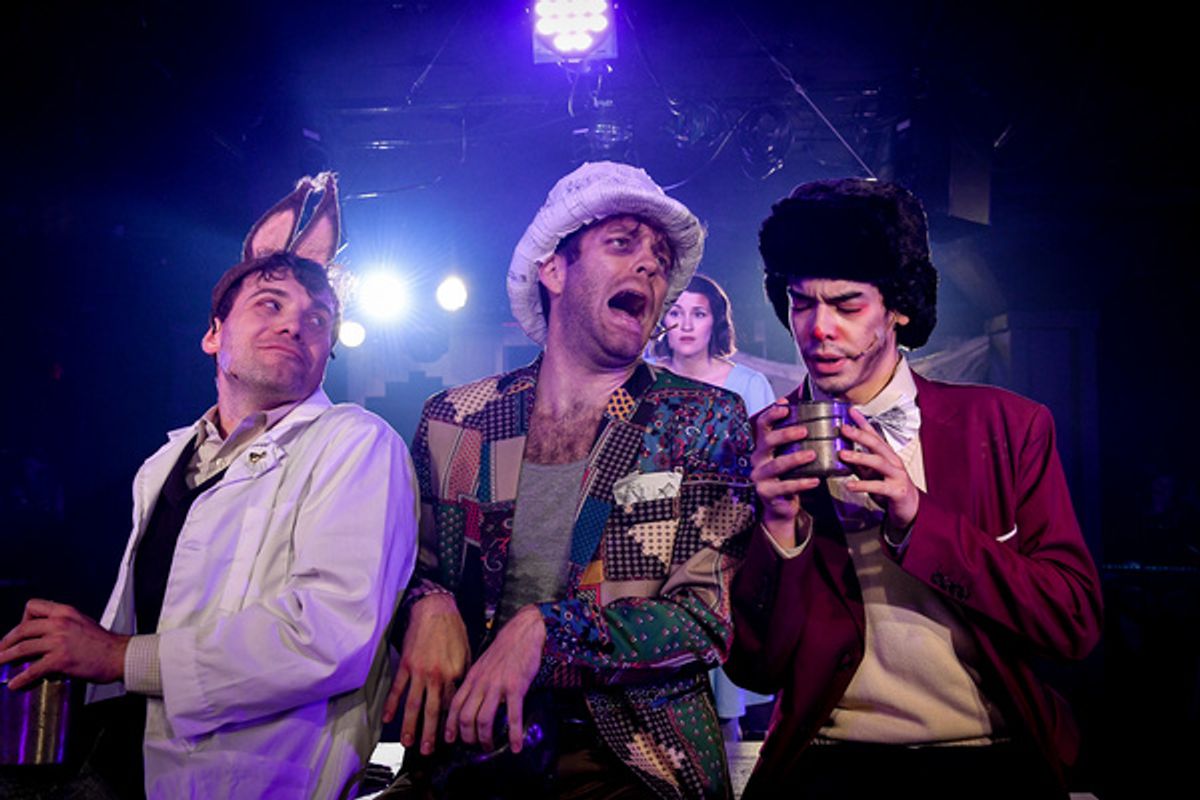 Pictured: front, l to r) Joe Giovannetti, Will Lidke and Ezra Borrero with (back) Caitlyn Cerza. Photo by Evan Hanover. at 