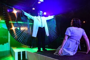 Pictured: (left to right) Darian Goulding and Caitlyn Cerza. Photo by Evan Hanover. @ BroadwayWorld Pictured: (left to right) Darian Goulding and Caitlyn Cerza. Photo by Evan Hanover. Photo