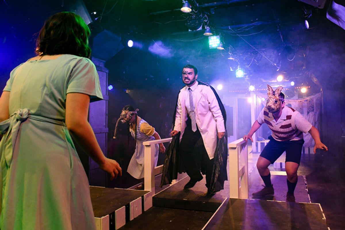 Pictured: (left to right) Caitlyn Cerza, Emily Ling Mei, Darian Goulding and Peter Stielstra. Photo by Evan Hanover. at 