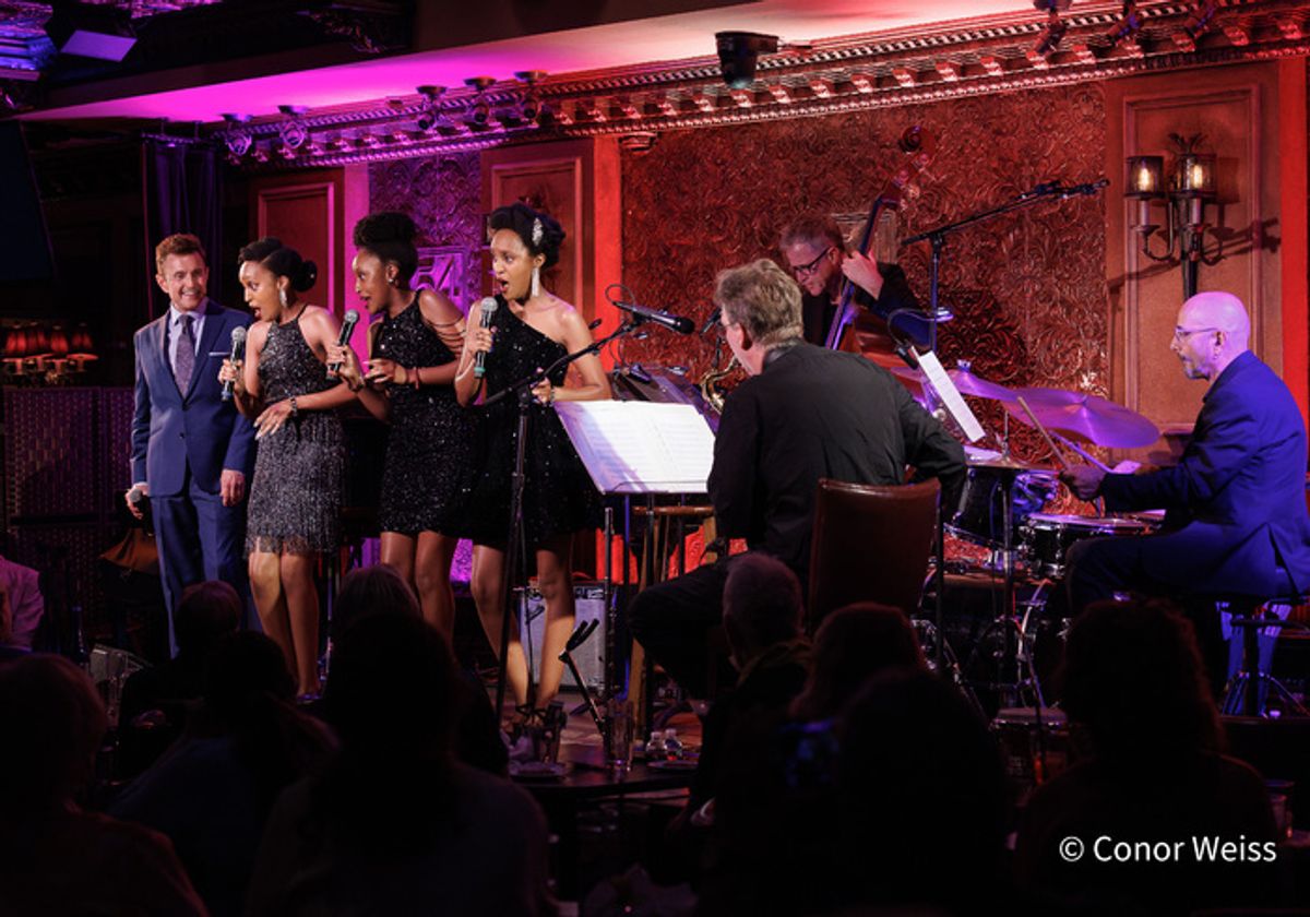 Jeff Harnar and MOIPEI. Photo credit: Conor Weiss. at Photos: Highlights from JEFF HARNAR SINGS SAMMY CAHN THE SECOND TIME AROUND