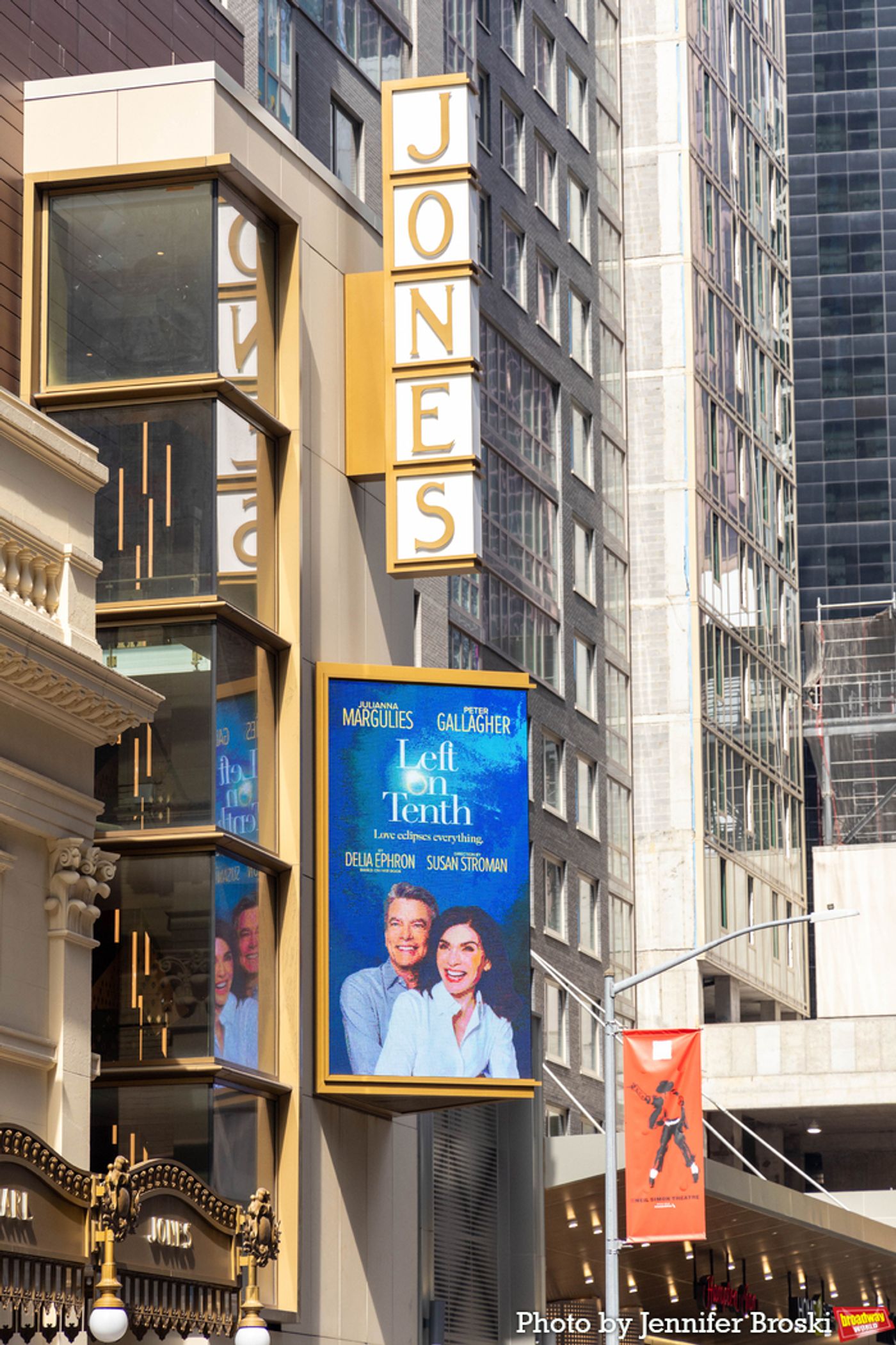 Up on the Marquee: LEFT ON TENTH  Image