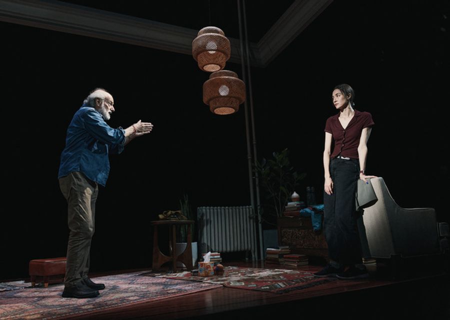 Photos: JOB on Broadway Starring Peter Friedman and Sydney Lemmon Image