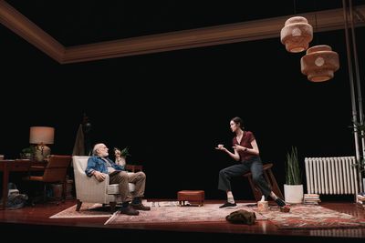 Peter Friedman and Sydney Lemmon Photo