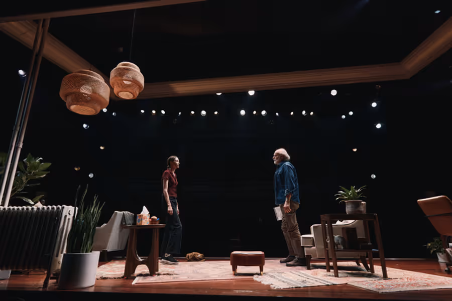 Photos: JOB on Broadway Starring Peter Friedman and Sydney Lemmon Image