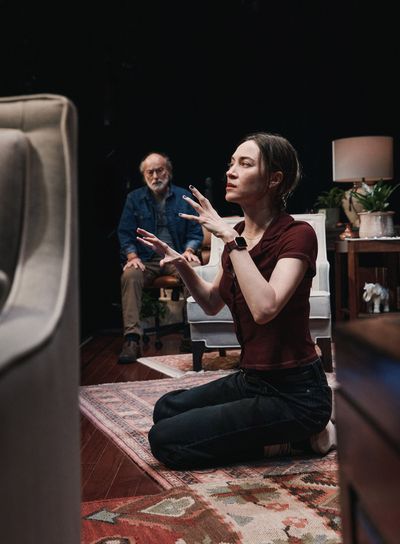 Peter Friedman and Sydney Lemmon Photo
