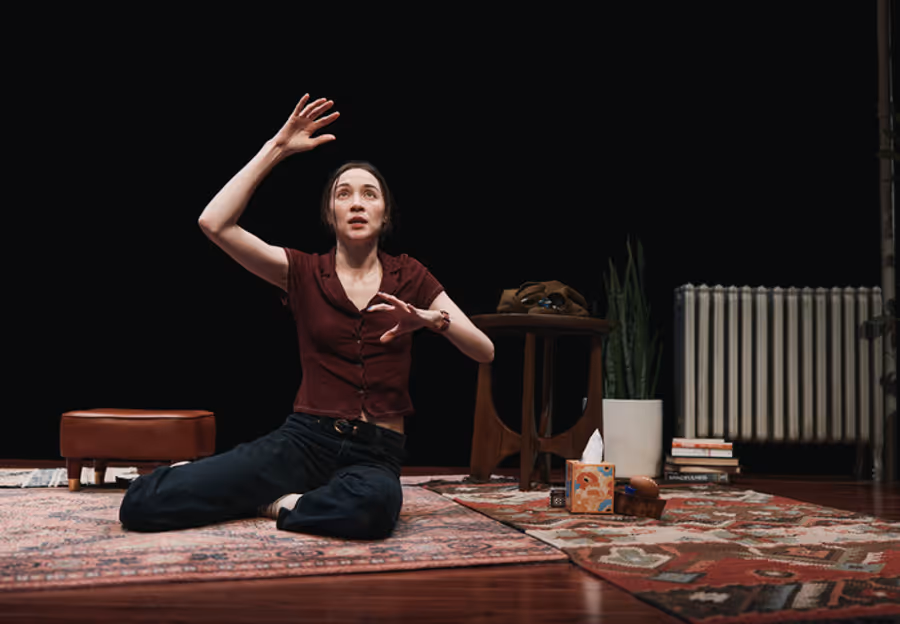 Photos: JOB on Broadway Starring Peter Friedman and Sydney Lemmon Image