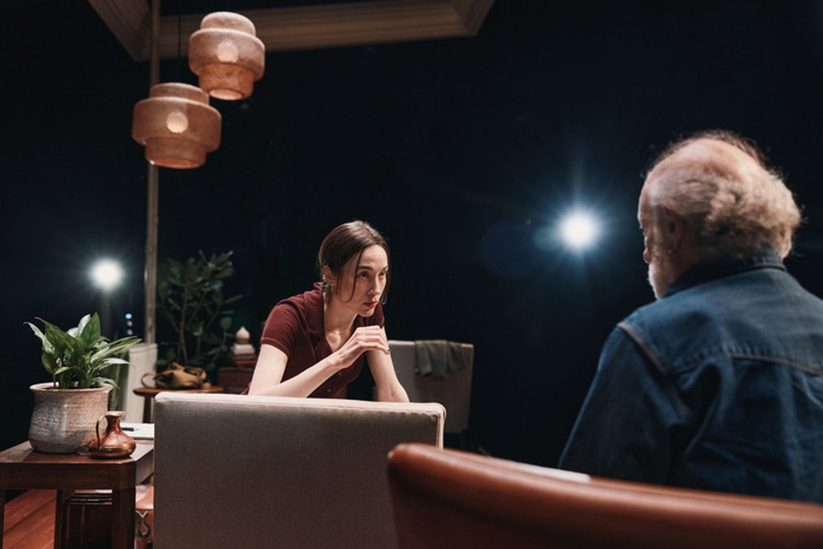 Sydney Lemmon and Peter Friedman at 