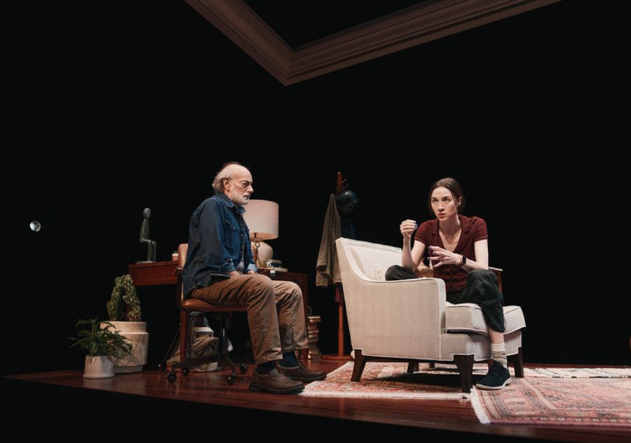 Photos: JOB on Broadway Starring Peter Friedman and Sydney Lemmon Image