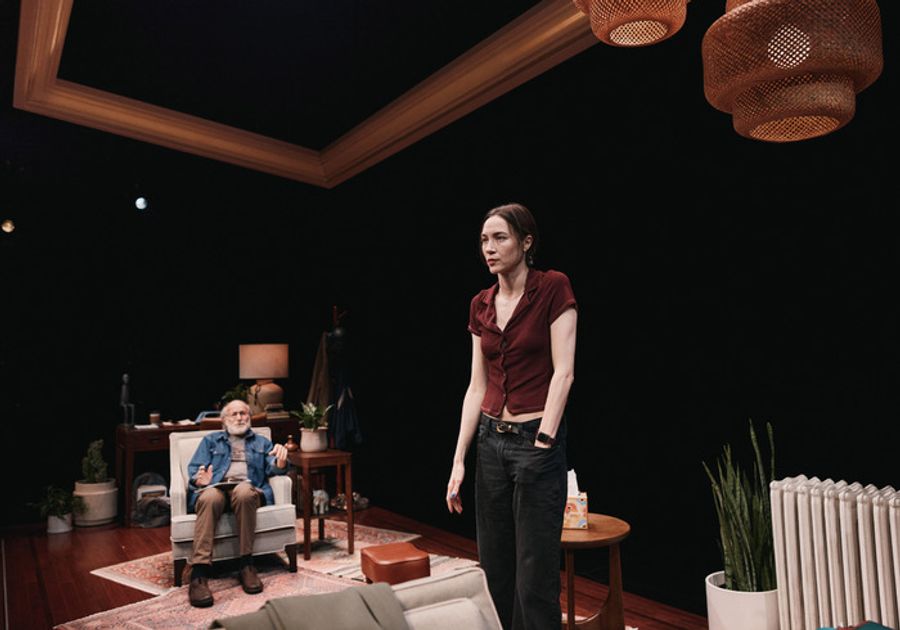 Photos: JOB on Broadway Starring Peter Friedman and Sydney Lemmon Image