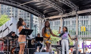 Rebecca Naomi Jones, Amber Iman, and Nikki M. James  Photo