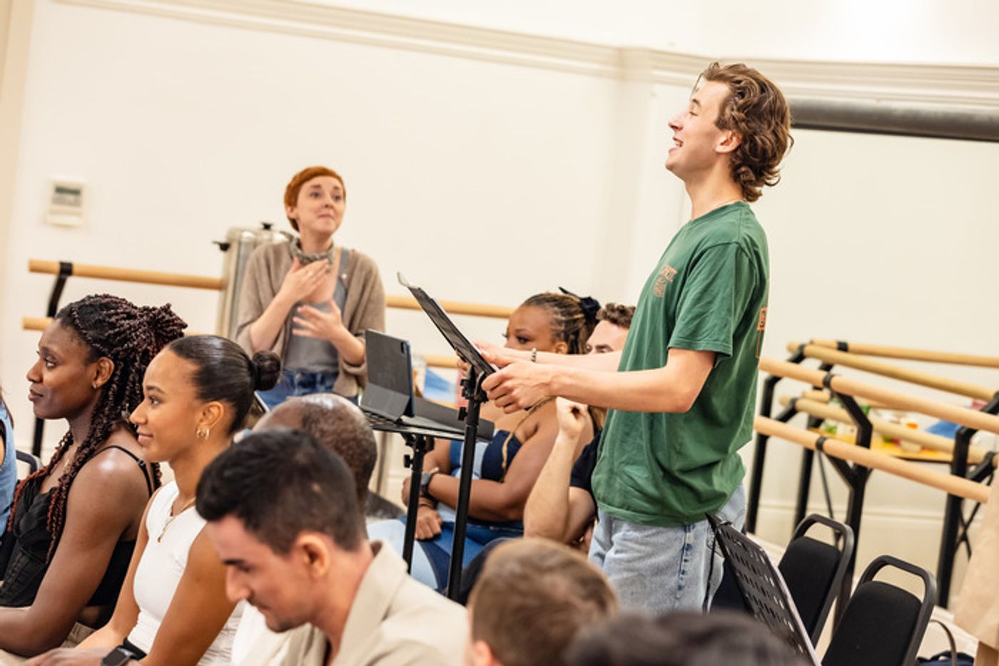 Photos: SOMETHING ROTTEN! IN CONCERT in Rehearsal Photos: SOMETHING ROTTEN! IN CONCERT in Rehearsal Image