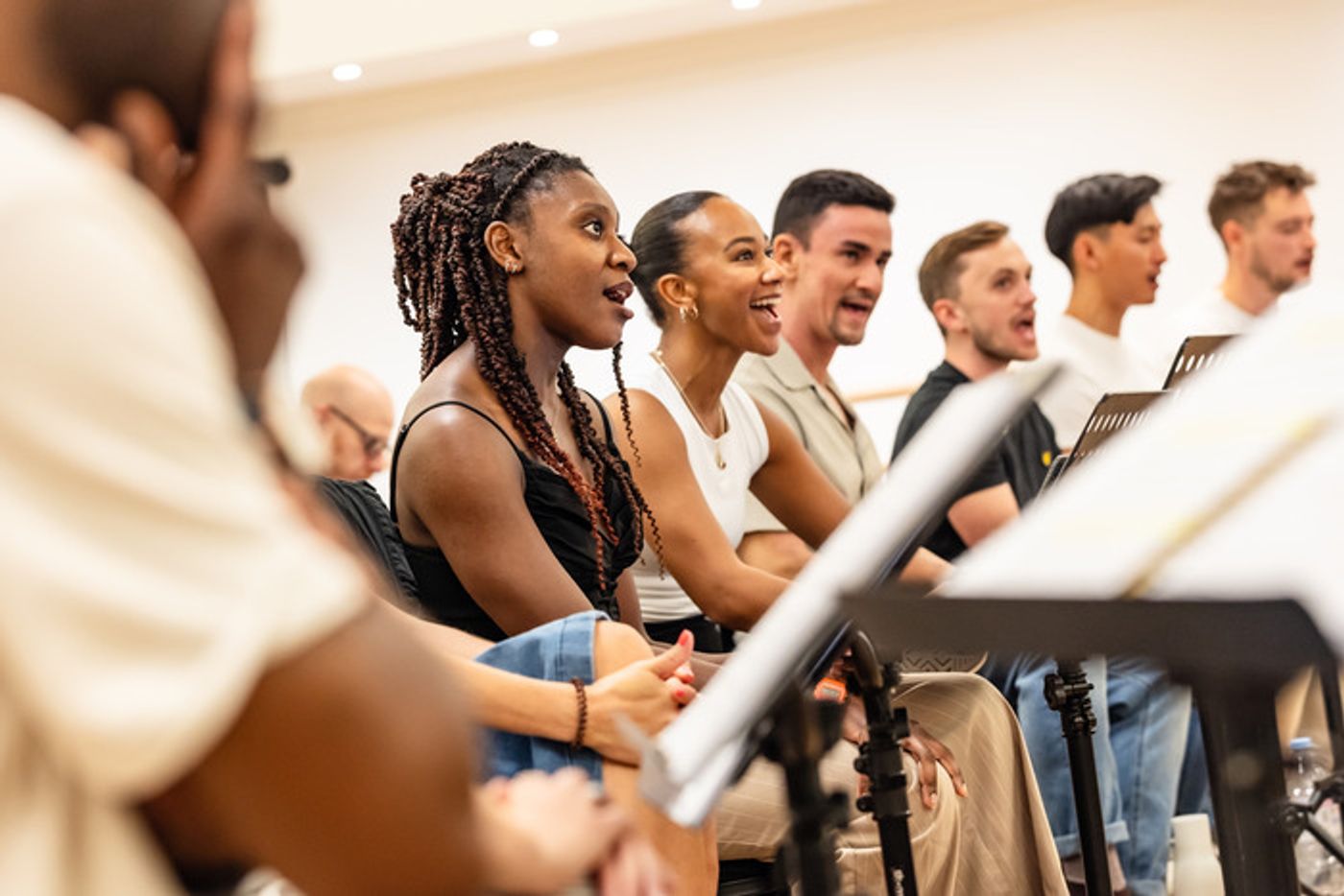 Photos: SOMETHING ROTTEN! IN CONCERT in Rehearsal Photos: SOMETHING ROTTEN! IN CONCERT in Rehearsal Image
