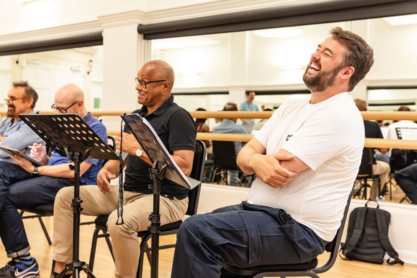 Photos: SOMETHING ROTTEN! IN CONCERT in Rehearsal  Image