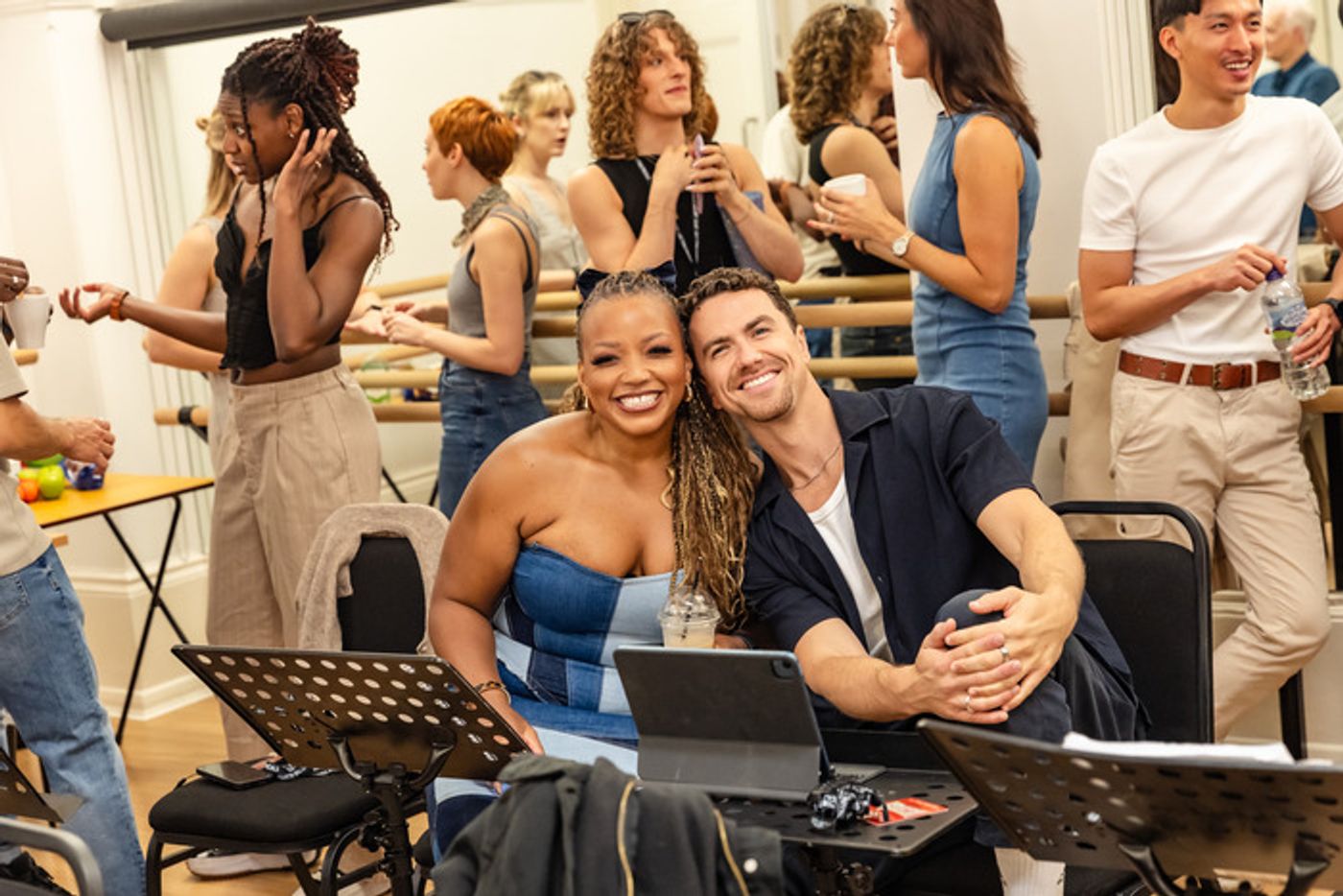Photos: SOMETHING ROTTEN! IN CONCERT in Rehearsal Photos: SOMETHING ROTTEN! IN CONCERT in Rehearsal Image