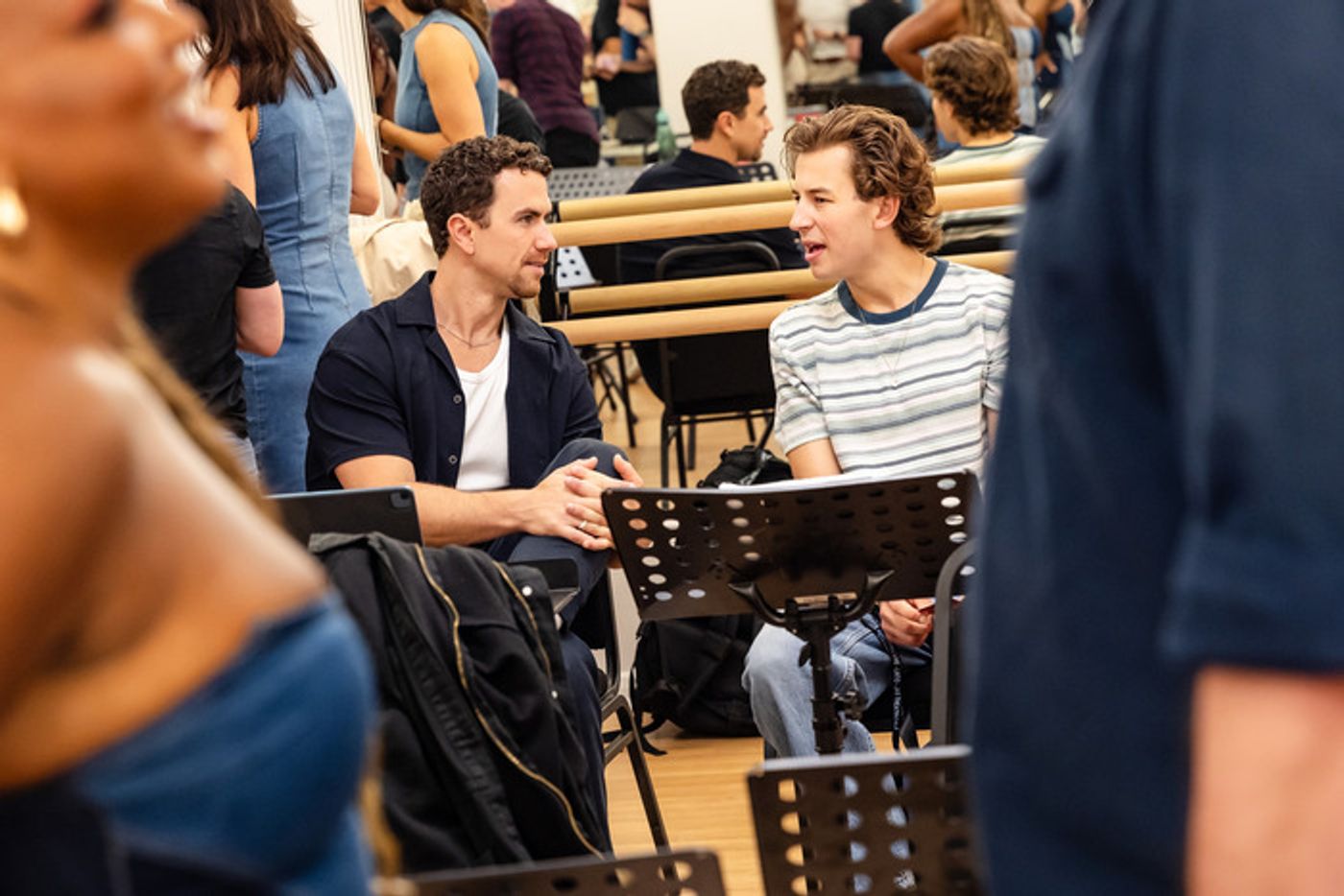 Photos: SOMETHING ROTTEN! IN CONCERT in Rehearsal Photos: SOMETHING ROTTEN! IN CONCERT in Rehearsal Image