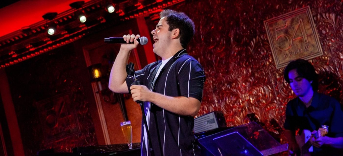 Review: NOAH MARLOWE A NATURAL IN NIGHTCLUB DEBUT AT 54 BELOW Review: NOAH MARLOWE A NATURAL IN NIGHTCLUB DEBUT AT 54 BELOW Image