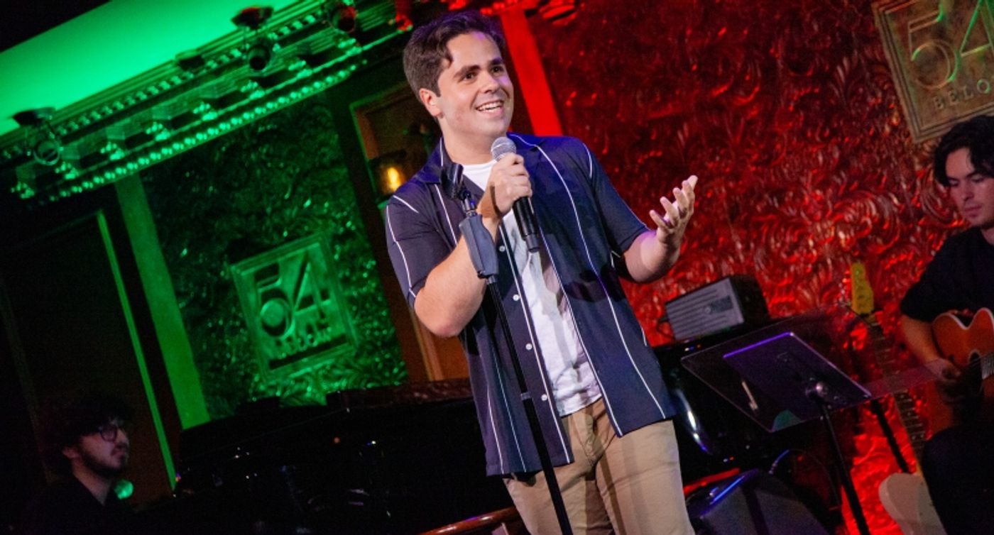 Review: NOAH MARLOWE A NATURAL IN NIGHTCLUB DEBUT AT 54 BELOW Review: NOAH MARLOWE A NATURAL IN NIGHTCLUB DEBUT AT 54 BELOW Image