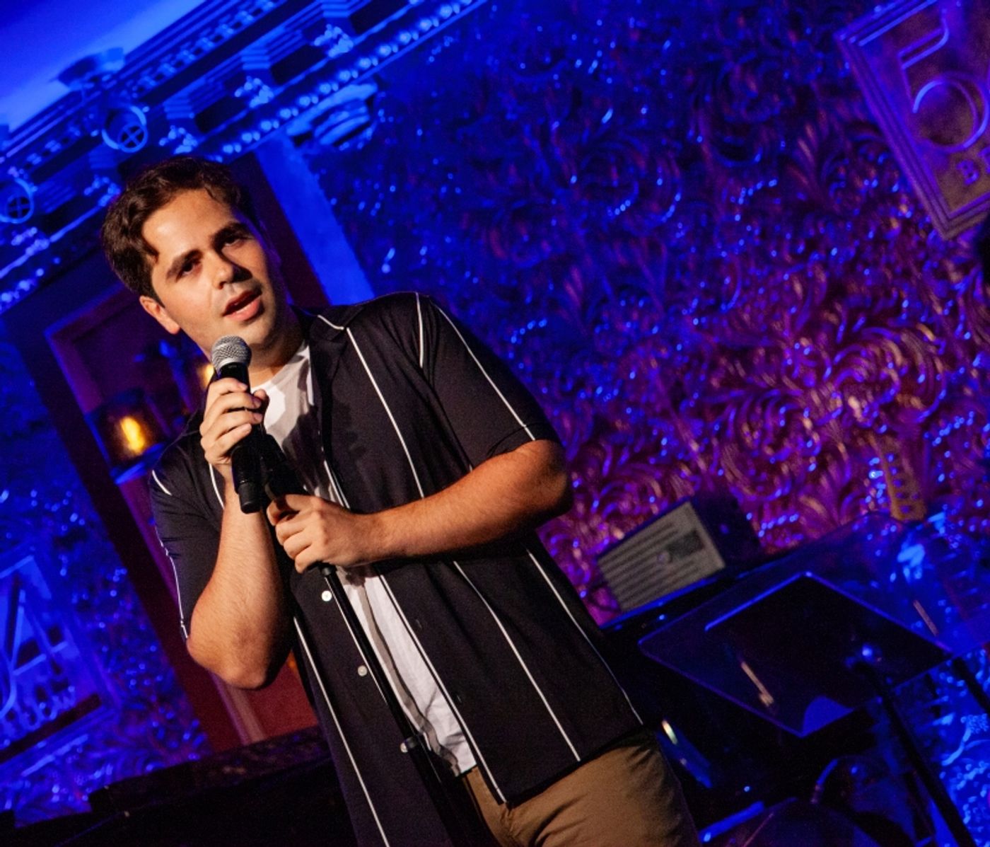 Review: NOAH MARLOWE A NATURAL IN NIGHTCLUB DEBUT AT 54 BELOW Review: NOAH MARLOWE A NATURAL IN NIGHTCLUB DEBUT AT 54 BELOW Image